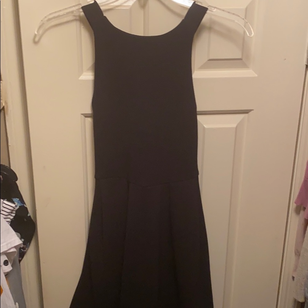 Black Skater Dress.
